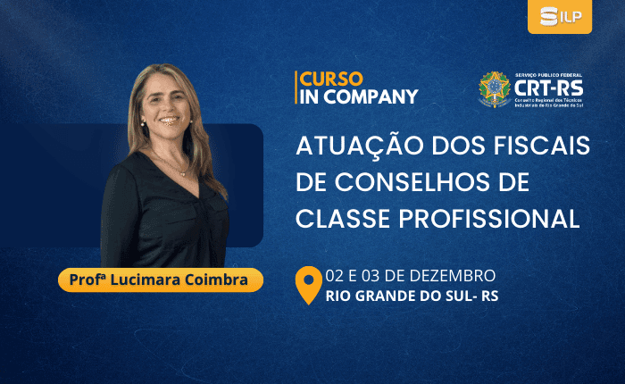 Atuação dos Fiscais de Conselhos de Classe Profissional, nos dias 02 e 03 de Dezembro de 2024. Presencial no Rio Grande do Sul – RS, com carga horária de 16 horas.