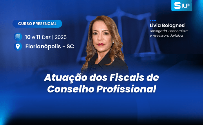 Atuação dos Fiscais de Conselho Profissional, nos dias 10 e 11 de Dezembro de 2025. Presencial em Florianópolis – SC, com carga horária de 16 horas.